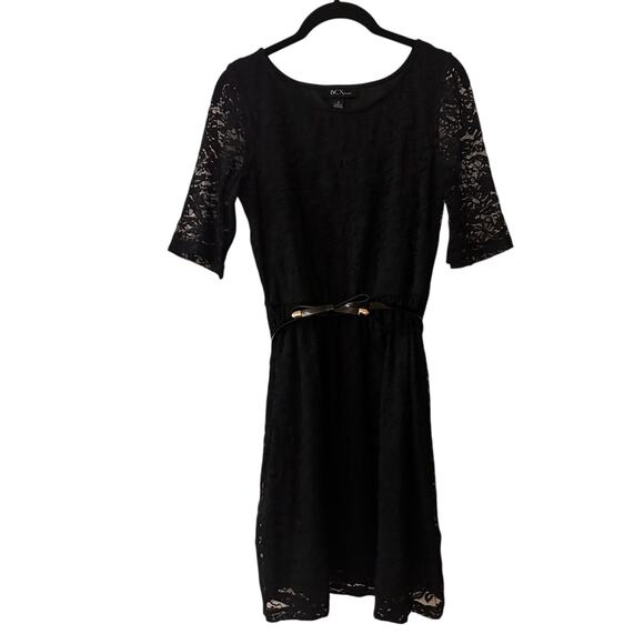 BCX lace dress with belt size small - Picture 1 of 6